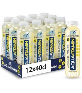 BEVANDA SAN BENEDETTO AQUAVITAMIN GUSTO LIMONE IN PET DA 400ml CONF. 12 pz.