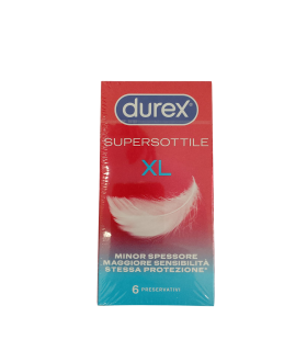 DUREX 6PZ. SUPERSOTTILE XL