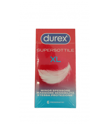 DUREX 6PZ. SUPERSOTTILE XL
