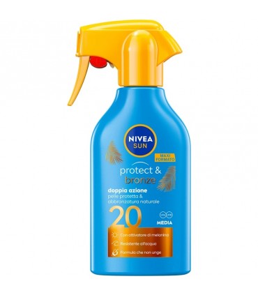 SPRAY solare NIVEA SUN PROTECT&BRONZE TRIGGER DA 250ML FP30 +