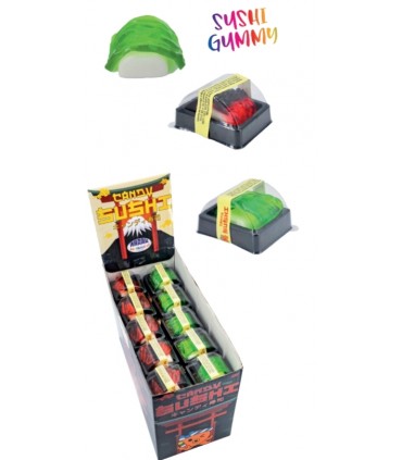 CANDY SUSHI marshmallow gommosi DA 15GR EXPO DA 50PZ