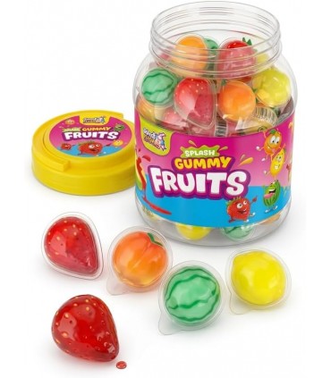 CARAMELLE SPLASH GUMMY FRUIT GUSTI ASSORTITI 18G. CONF. 60PZ.