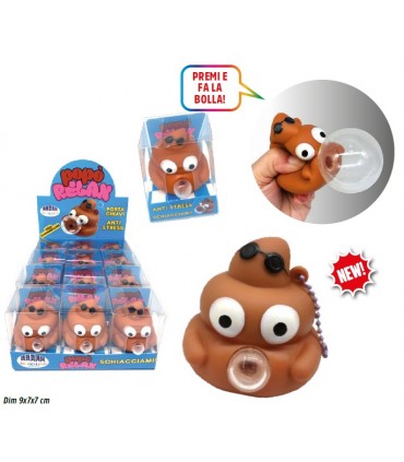 POPO RELAX PORTA CHIAVE CON ALL'INTERNO CARAMELLE DURE DA 5GR CONF. 12PZ.