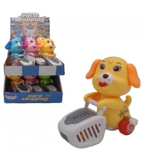 PACO SHOPPING CON CARICA MECCANICA ALL'INTERNO CARAMELLE DURE DA 5GR CONF. 12PZ.