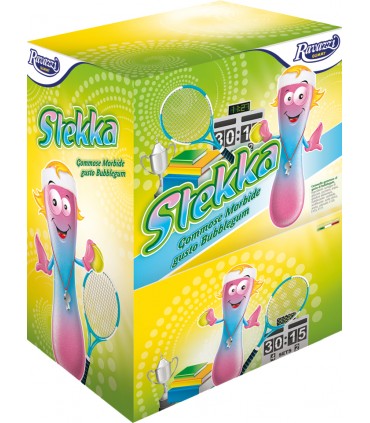 RAVAZZI MONOBLABLA STEKKA GUSTO BUBBLEGUM MONOPEZZO EXPO DA 200 PZ.