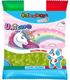 CARAMELLE GOMMOSE RAVAZZI UNICORN GLUTEN FREE  AL GUSTO FRUTTA BUSTINA 90g
