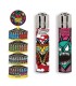 Accendino Clipper Large MONSTERS ESPOSITORE da 192 pz. con grafiche ASSORTITE