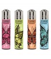 Accendino Clipper Large DIABOLICAL BUTTERFLIE conf. 48 pz. assortiti con 4 grafiche