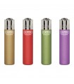 Accendino Clipper Micro METALLIC MIX 6 conf. 48 pz. assortiti con 4 grafiche