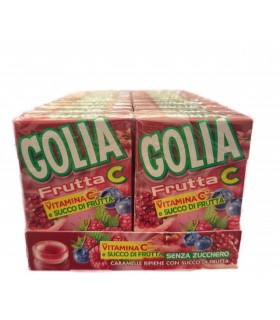 GOLIA FRUTTA C AI FRUTTI DI BOSCO SENZA ZUCCHERO ASTUCCIO CONF. DA 20 PZ.