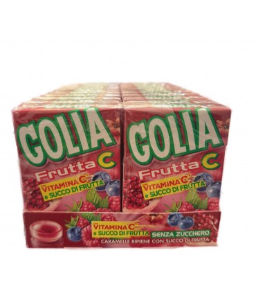 GOLIA FRUTTA C AI FRUTTI DI BOSCO SENZA ZUCCHERO ASTUCCIO CONF. DA 20 PZ.