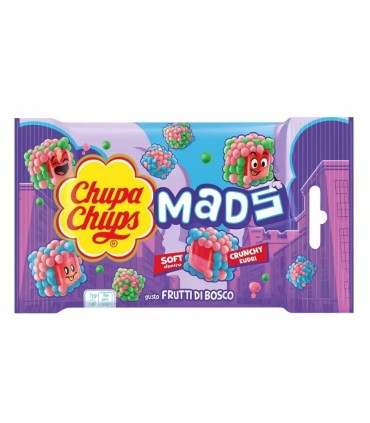 CHUPA CHUPS MADS GUSTO AI FRUTTI DI BOSCO CONF. 18 PZ.