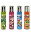Accendino Clipper Large LOL FOOD conf. 48 pz. assortito con 4 grafiche