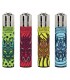 Accendino Clipper LARGE TRIBAL MASKS conf. 48 pz. assortiti con 4 grafiche