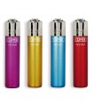 Accendino Clipper Large CRYSTAL 10 conf. 48 pz. assortiti con 4 grafiche
