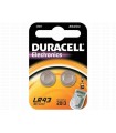 Pila Duracell a Bottone LR43 conf. 10 blister da 2 pz