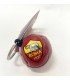 PORTACHIAVI a forma di PALLONE A.S. ROMA in pvc disponibile in due colori (bianco e rosso)