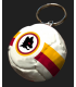 PORTACHIAVI a forma di PALLONE A.S. ROMA in pvc disponibile in due colori (bianco e rosso)