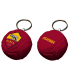 PORTACHIAVI a forma di PALLONE A.S. ROMA in pvc disponibile in due colori (bianco e rosso)