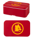 LUNCH  BOX A.S. ROMA IN PLASTICA CON CHIUSURA ERMETICA IN SCATOLA DA REGALO