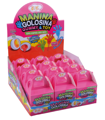MANINA GOLOSINA CON CARAMeLLe GOMMOSE da 50G JOYGUM CONF. 12 PZ.