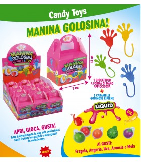 MANINA GOLOSINA CON CARAMeLLe GOMMOSE da 50G JOYGUM CONF. 12 PZ.