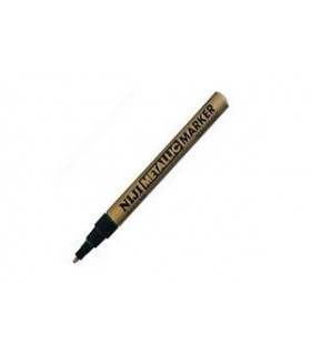 Pennarello Metallic Punta Fine Oro