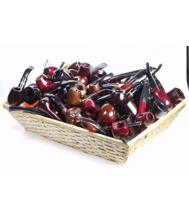 PIPE SERIE REAL BRIAR 12 PZ ASSORTITE NEI MODELLI E COLORI