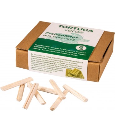 FILTRI BALSA TORTUGA VERDE 6MM.  FAB6068