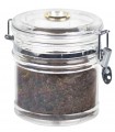 vaso tabacco 250gr lubinski in metacril 120x135mm igrometro e umidificatore