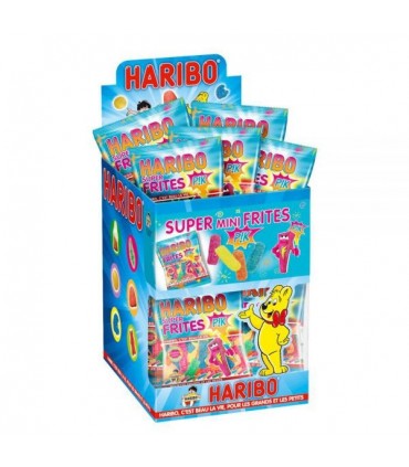 HARIBO SUPER FRITES PIK 40 GR. ESPOSITORE DA 30 BUSTINE