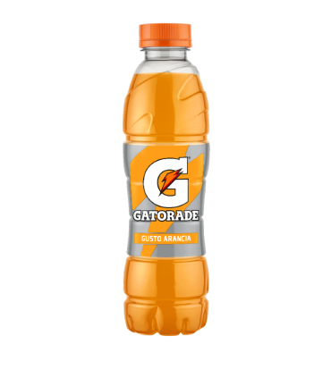 GATORADE GUSTO ARANCIA BOTTIGLIA PET DA 500ML CONF. 12 PZ.