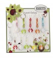 EXPO KIT  PORTACHIAVI BAGUTTA  COCCINELLA 14 PZ  ASSORTITI CONFEZIONATI SINGOLARMENTE CON SCATOLA E BUSTA DA REGALO   AK2209