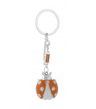 EXPO KIT  PORTACHIAVI BAGUTTA  COCCINELLA 14 PZ  ASSORTITI CONFEZIONATI SINGOLARMENTE CON SCATOLA E BUSTA DA REGALO   AK2209