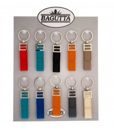 EXPO KIT PORTACHIAVI BAGUTTA FETTUCCIA 16 PZ ASSORTITI CONFEZIONATI SINGOLARMENTE CON SCATOLA E BUSTA DA REGALO AK2234