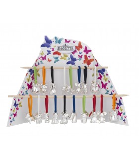 EXPO KIT PORTACHIAVI BAGUTTA ANIMALI 15 PZ ASSORTITI CONFEZIONATI SINGOLARMENTE CON SCATOLA E BUSTA DA REGALO AK2207