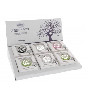 EXPO KIT PORTACHIAVI BAGUTTA ALBERO  12 PZ ASSORTITI CONFEZIONATI SINGOLARMENTE CON SCATOLA E BUSTA DA REGALO AK2000