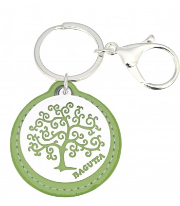 EXPO KIT PORTACHIAVI BAGUTTA ALBERO  12 PZ ASSORTITI CONFEZIONATI SINGOLARMENTE CON SCATOLA E BUSTA DA REGALO AK2000