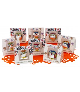 EXPO KIT  GUFETTI BAGUTTA  16 PZ ASSORTITI CONFEZIONATI SINGOLARMENTE CON SCATOLA E BUSTA DA REGALO AK1942