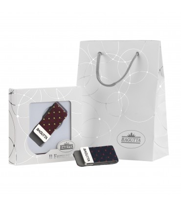 EXPO KIT FERMASOLDI BAGUTTA 12 PZ ASSORTITI CONFEZIONATI SINGOLARMENTE CON SCATOLA E BUSTA DA REGALO AK2169