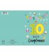 Biglietti MARPIMAR Buon Compleanno Bambini 10 ANNI" conf. 6 pz. soggetto singolo