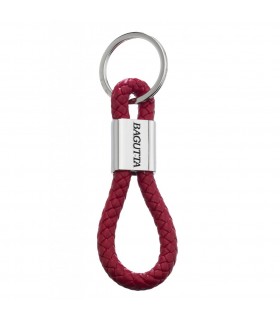 PORTACHIAVI BAGUTTA CON CORDONE ROSSO CM. 10,50 CONFEZIONATO IN SCATOLA E BUSTA DA REGALO 2098RO