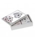 SCATOLA PORTACARTE BAGUTTA MAZZO DOPPIO  INCLUSO CON COPERCHIO DECORATO E SCATOLA DA REGALO 2238-06