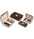 HUMIDOR DA VIAGGIO LUBINSKI IN NOCE “PRISMA” GRANDE LUC. Q190