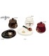BATTIPIPA CON POGGIA 2 PIPE SHERLOCK HOLMES LUBINSKI – LINEA ACCESSORI CERAMICA T.MORO  E102M