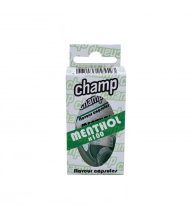 PALLINE AROMATIZZATE CHAMP PER FILTRO GUSTO MENTOLO ASTUCCIO 100 PZ.