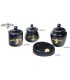 VASO TABACCO BOMBATO SHERLOCK HOLMES LUBINSKI IN CERAMICA BLU MAT. DSH0BLO