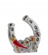 EXPO KIT FERRI DI CAVALLO BAGUTTA 16 PZ ASSORTITI CONFEZIONATI SINGOLARMENTE CON SCATOLA E BUSTA DA REGALO AK2282