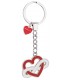 EXPO KIT PORTACHIAVI BAGUTTA INFINITY 16PZ ASSORTITI CONFEZIONATI SINGOLARMENTE CON SCATOLA E BUSTA DA REGALO AK2230