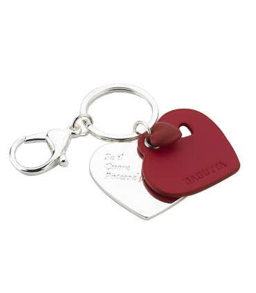 EXPO KIT PORTACHIAVI BAGUTTA  CUORE 6 PZ ASSORTITI CONFEZIONATI SINGOLARMENTE CON SCATOLA E BUSTA DA REGALO AK2056